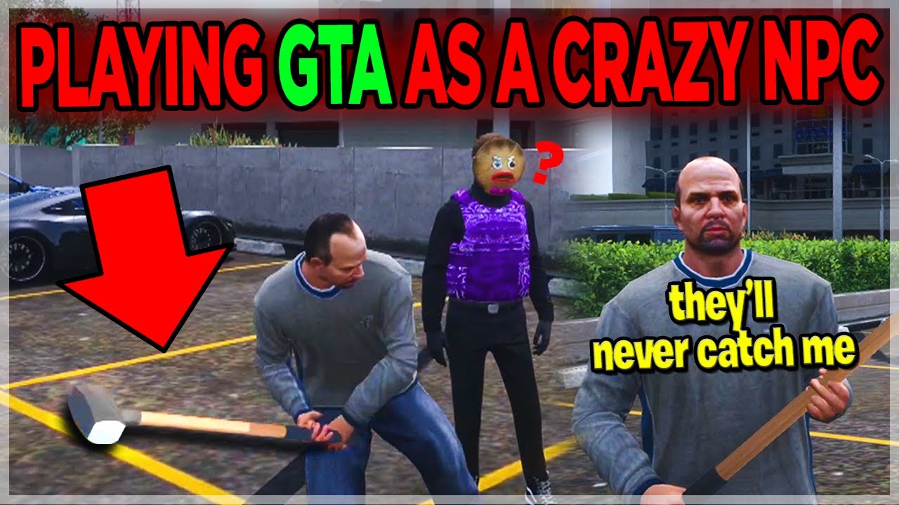 Spending 24 Hours Trolling As A Crazy NPC in GTA 5 | DonDada RP