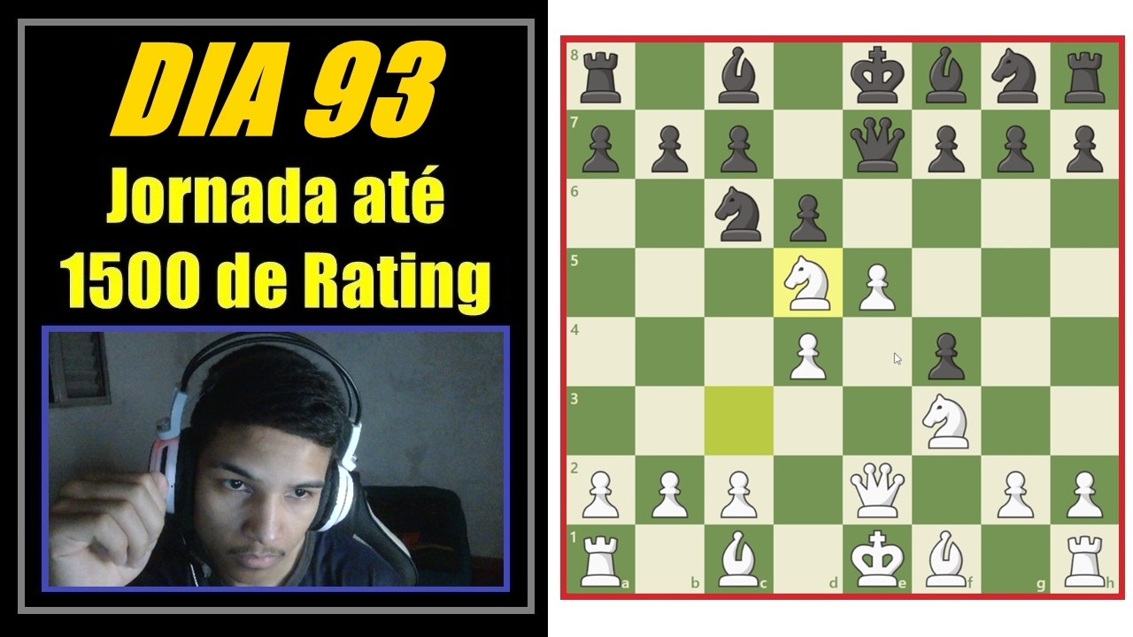 Jornada até 1500 de Rating | Dia 93