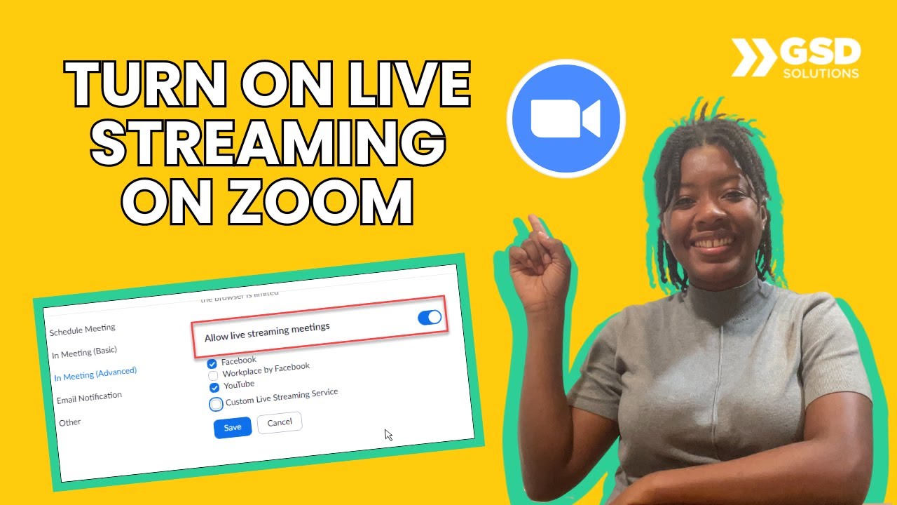 How To Turn on Live Streaming on Zoom for Small Business 2024 | A Guide for Beginners