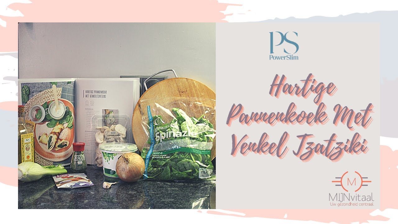 PowerSlim Recept | Hartige pannenkoek met venkeltzatziki | PowerFIT koken