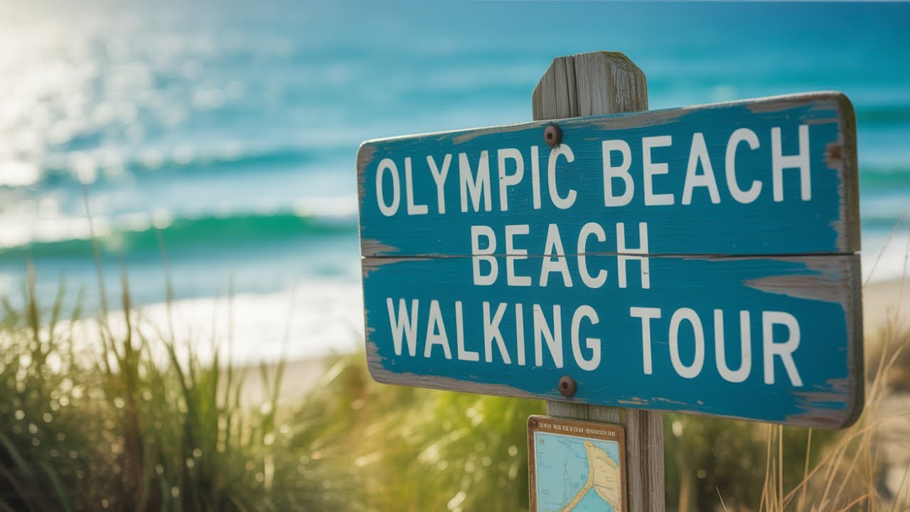 Olympic Beach POV Walking Tour | 4K 60FPS
