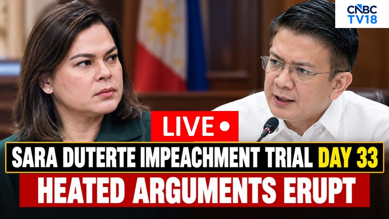 Sara Duterte Impeachment Trial Day 33 LIVE: AMLC Records On Alleged Wealth Under Spotlight | N18G