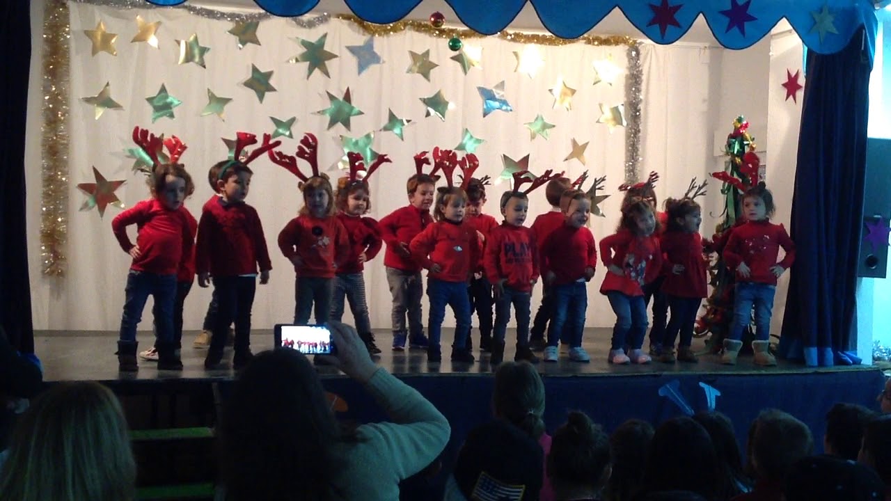 Colegio Miguel de Cervantes Villancicos Infantil 3 años 2019