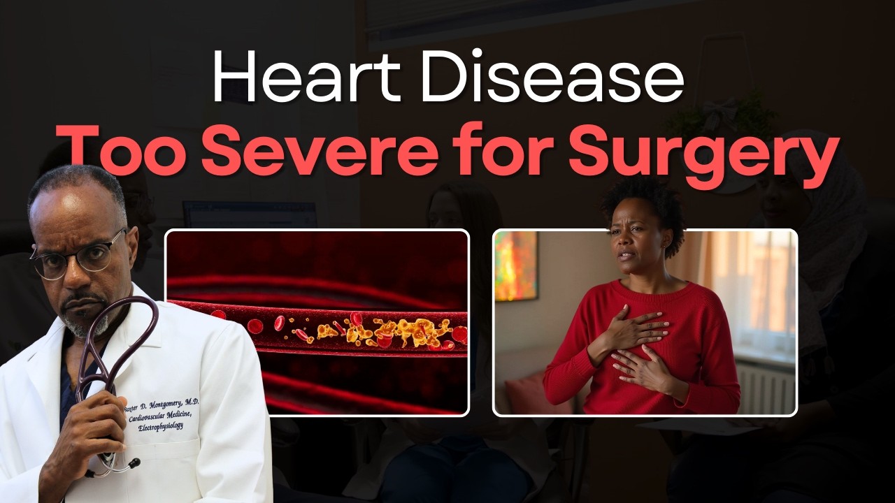 59-year-old with severe coronary artery disease evaluated for alternative approach to become healthy