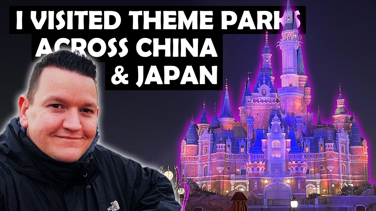 12 hours of visiting theme parks across CHINA & JAPAN