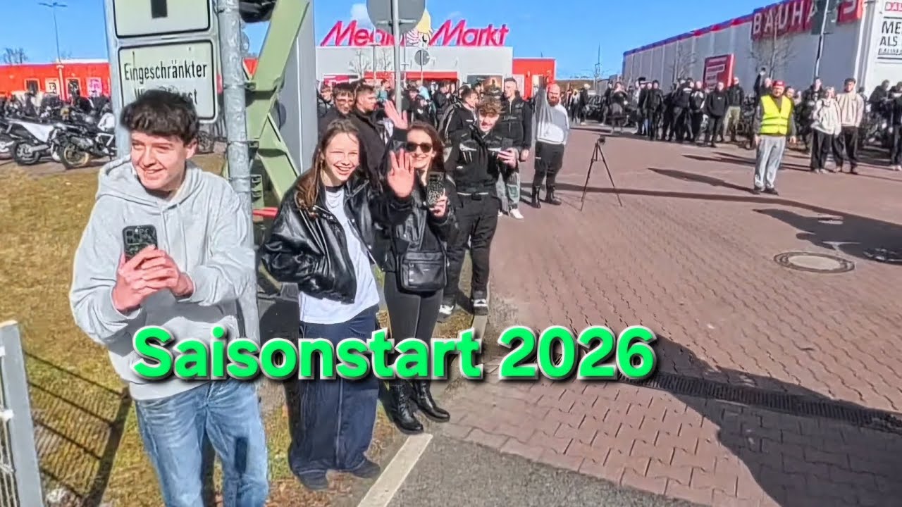 Mehr als 2000 Biker treffen sich zum Saisonstart 🏍️✌🏻