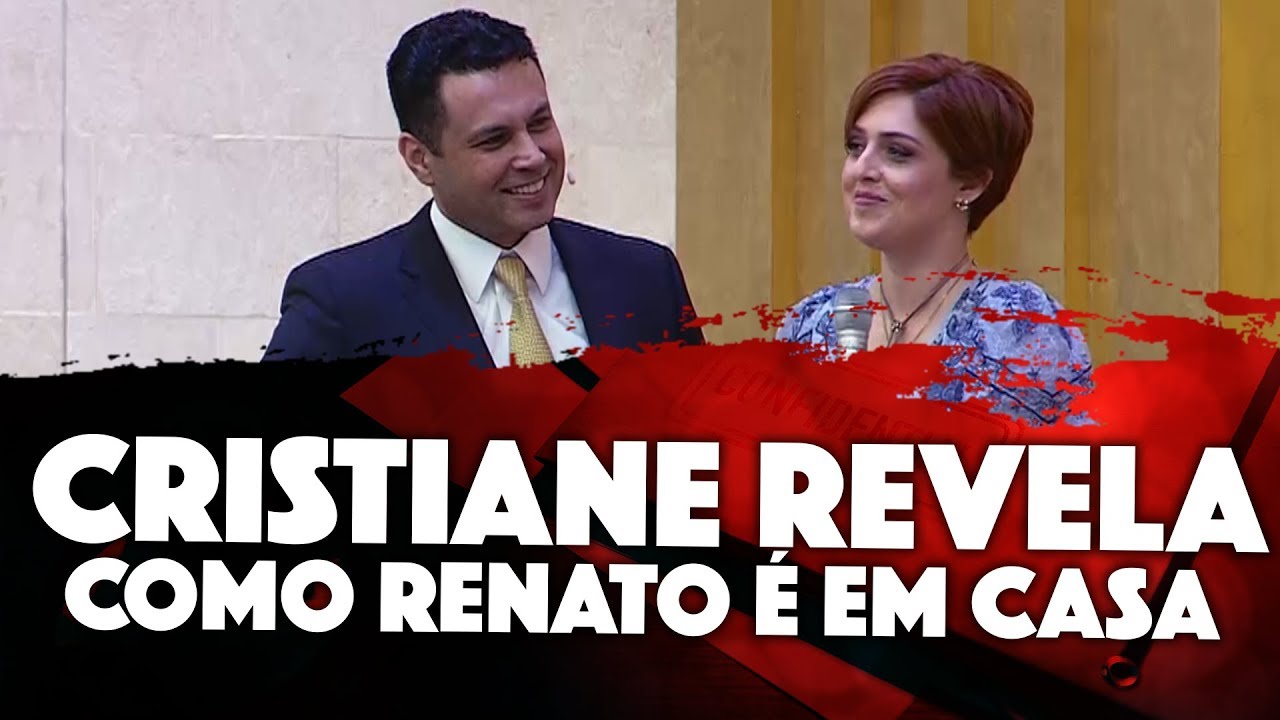 CRISTIANE REVELA como Renato realmente em casa (se todo mundo ouvisse isso...)