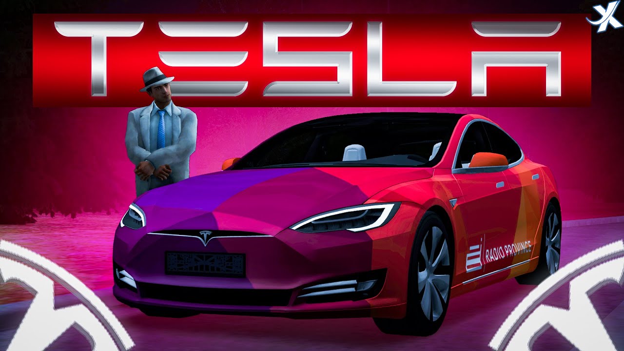 ТАКАЯ ТОЛЬКО У МЕНЯ!!! | ОБЗОР TESLA MODEL S С ВИНИЛОМ В МТА ПРОВИНЦИЯ | MTA PROVINCE
