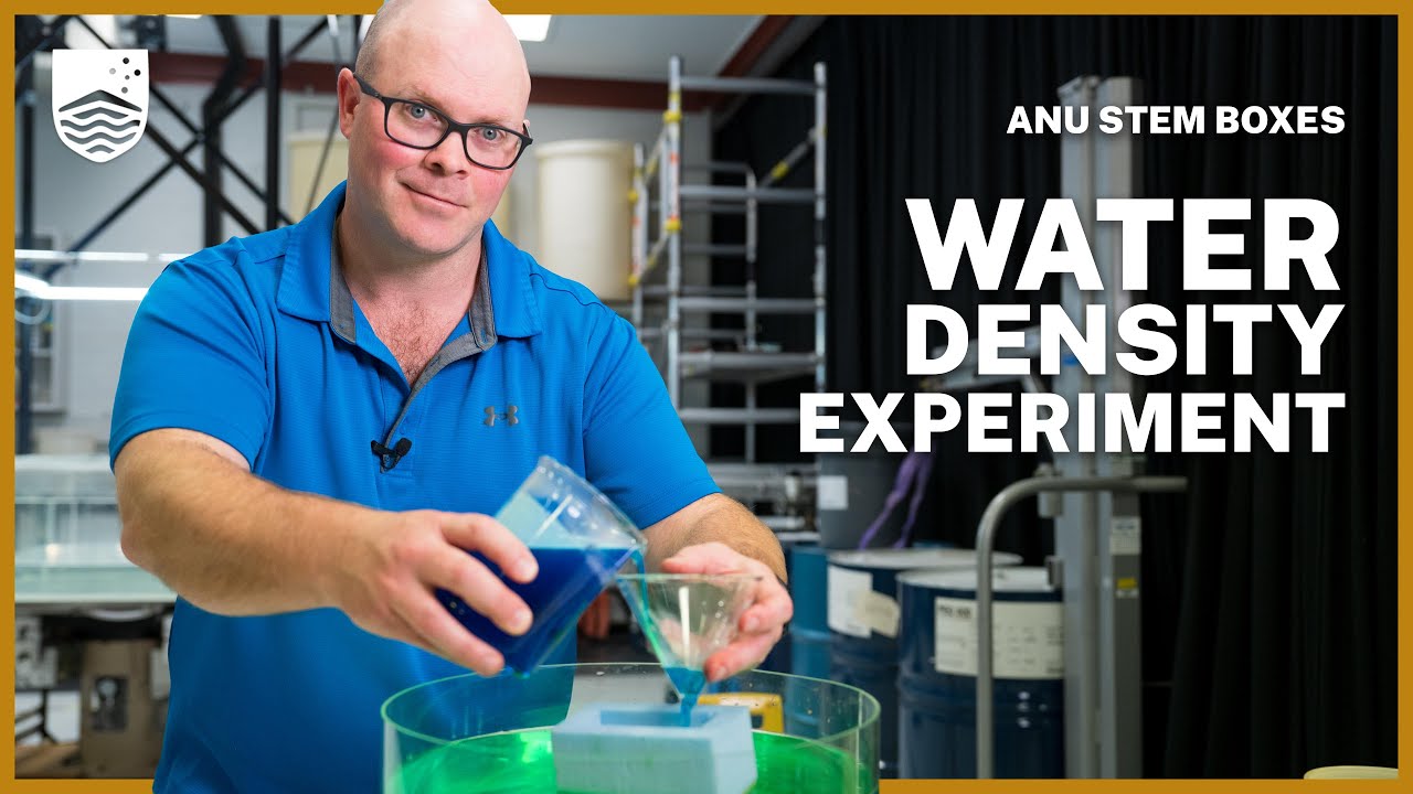 Why fresh water & salt water don't mix *WATER DENSITY IN ACTION*