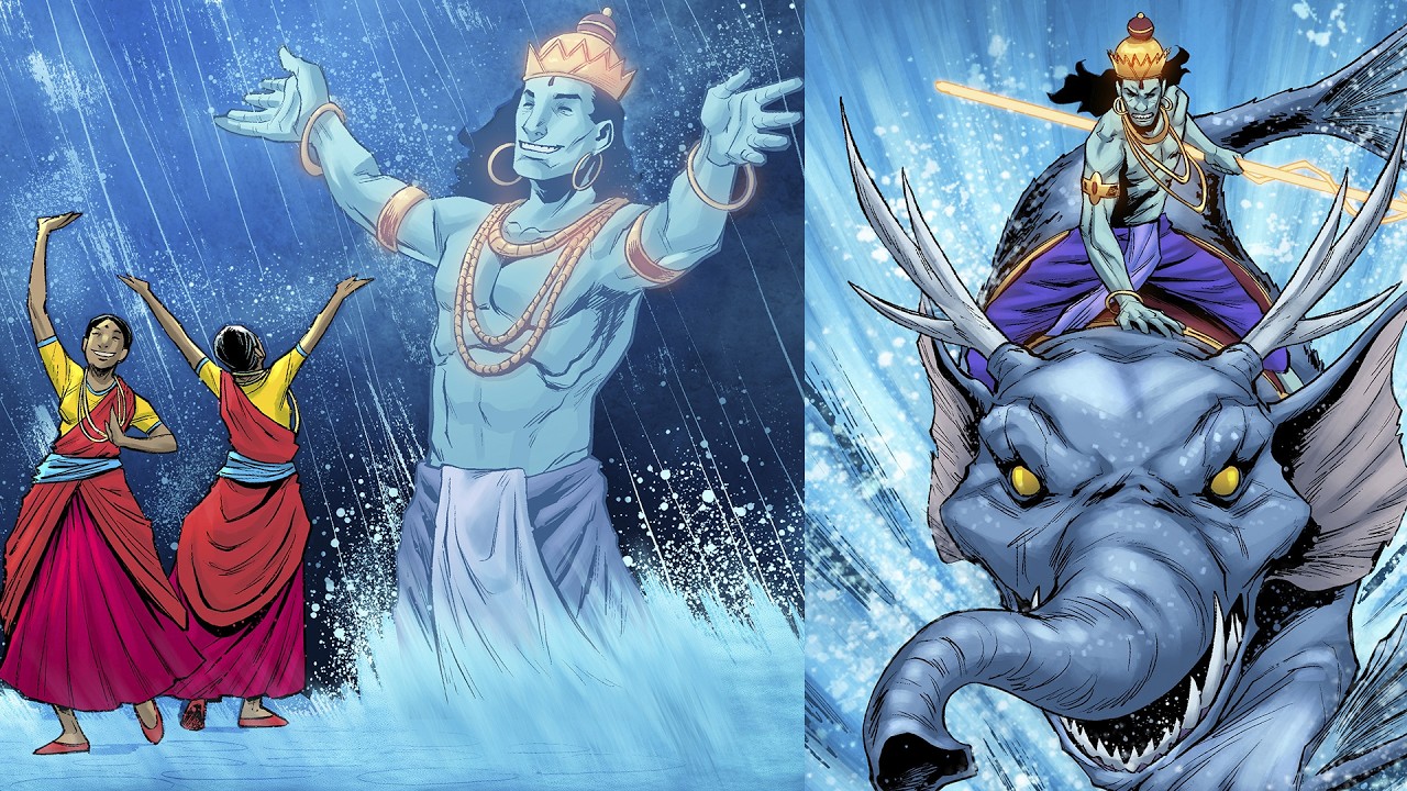 Varuna - Der M&auml;chtige Herr der Ozeane in der Hindu-Mythologie