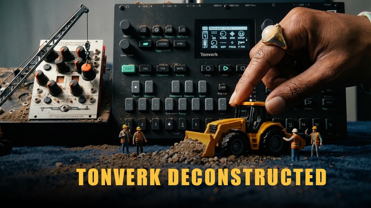 Tonverk Wavefinder Deconstructed | Glitch Beats & Arps
