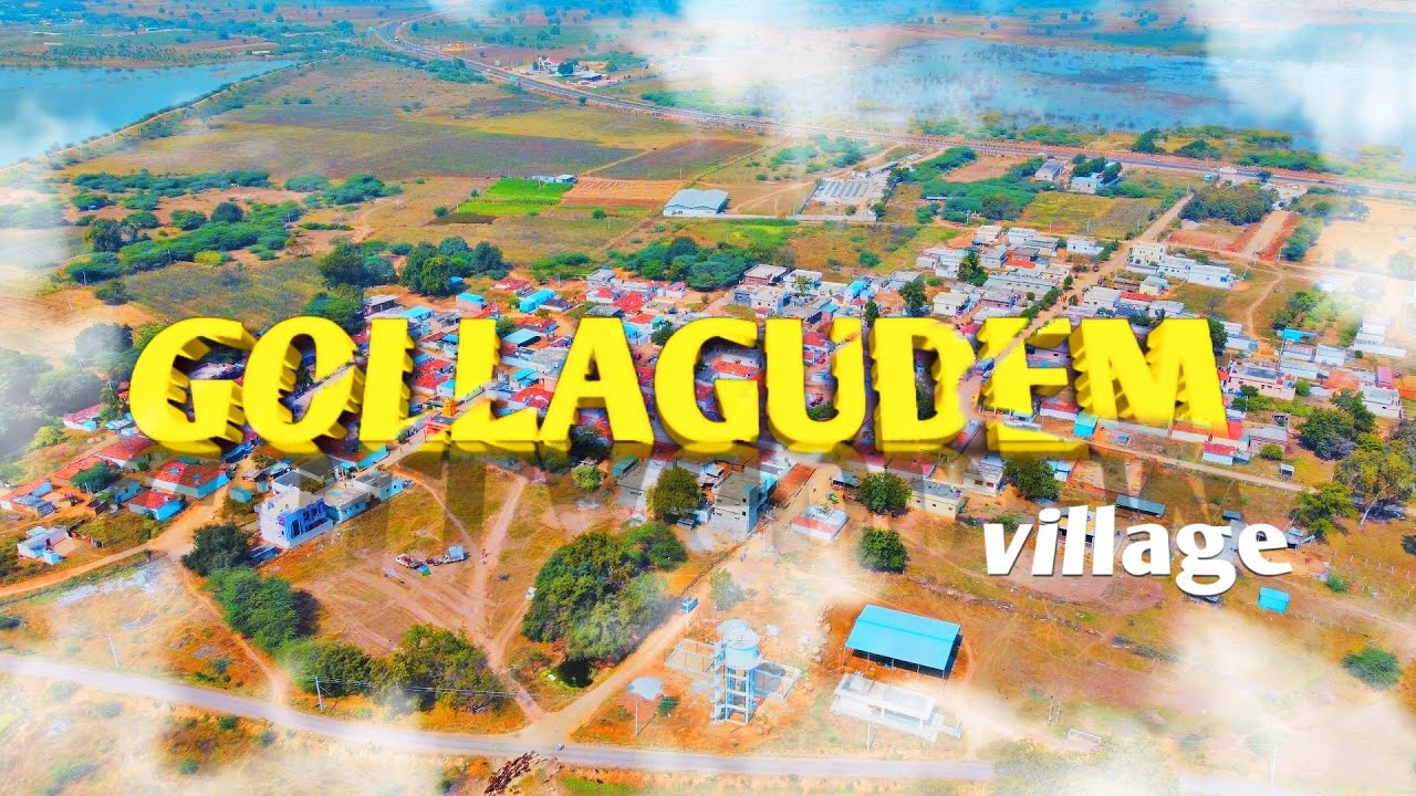 || GOLLAGUDEM Village || sadashivpet || cinematic footage with DJI MAVIC MINI 2@DJI