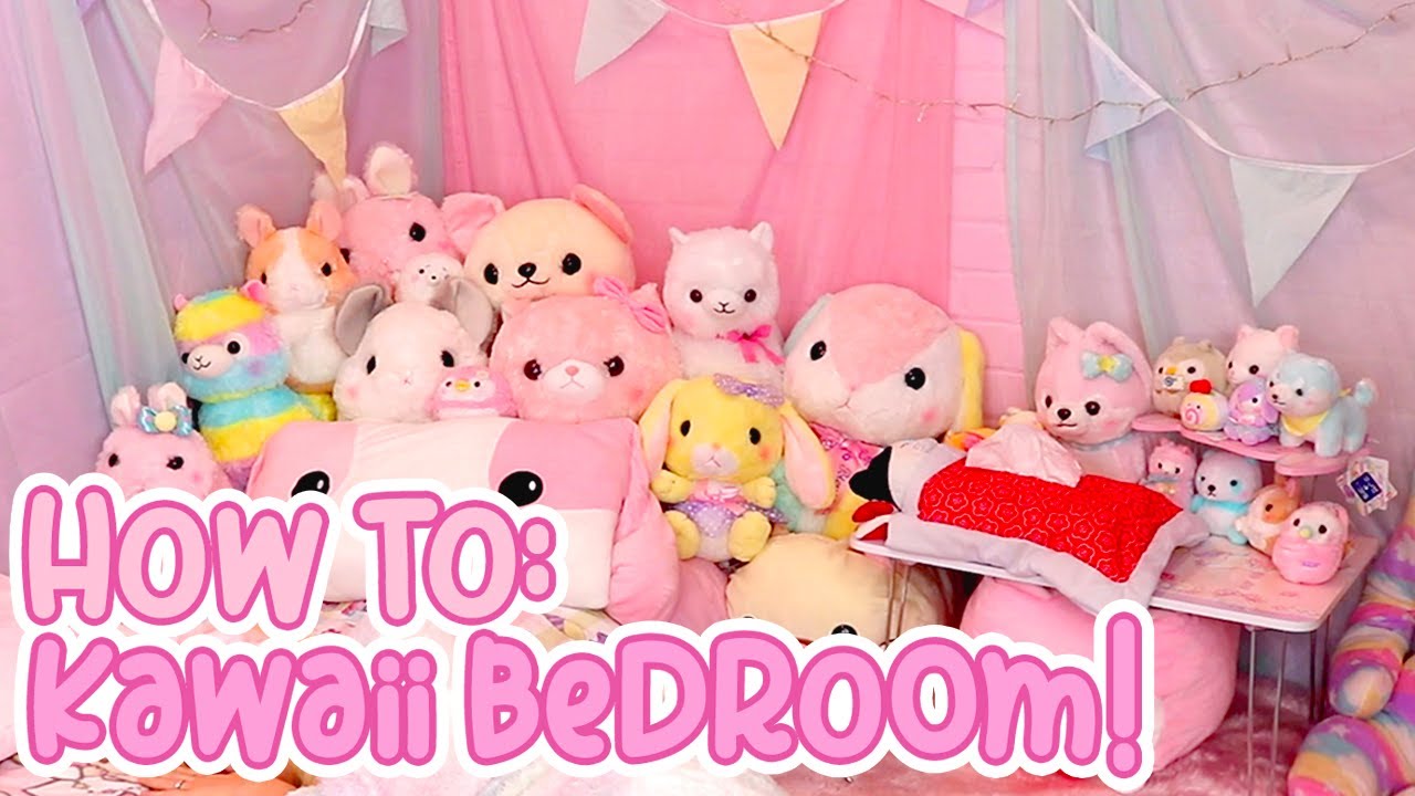 HOW TO: Kawaii Bedroom Tutorial Transformation! ft. Panda-Chan | TOFU CUTE TV