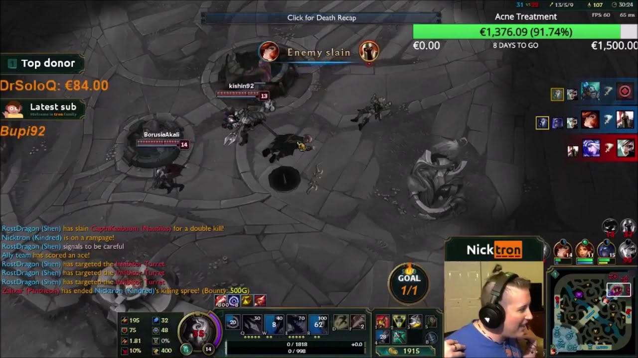 League of Legends: NICKTRON'S BEST RAGE MOMENTS 2015!