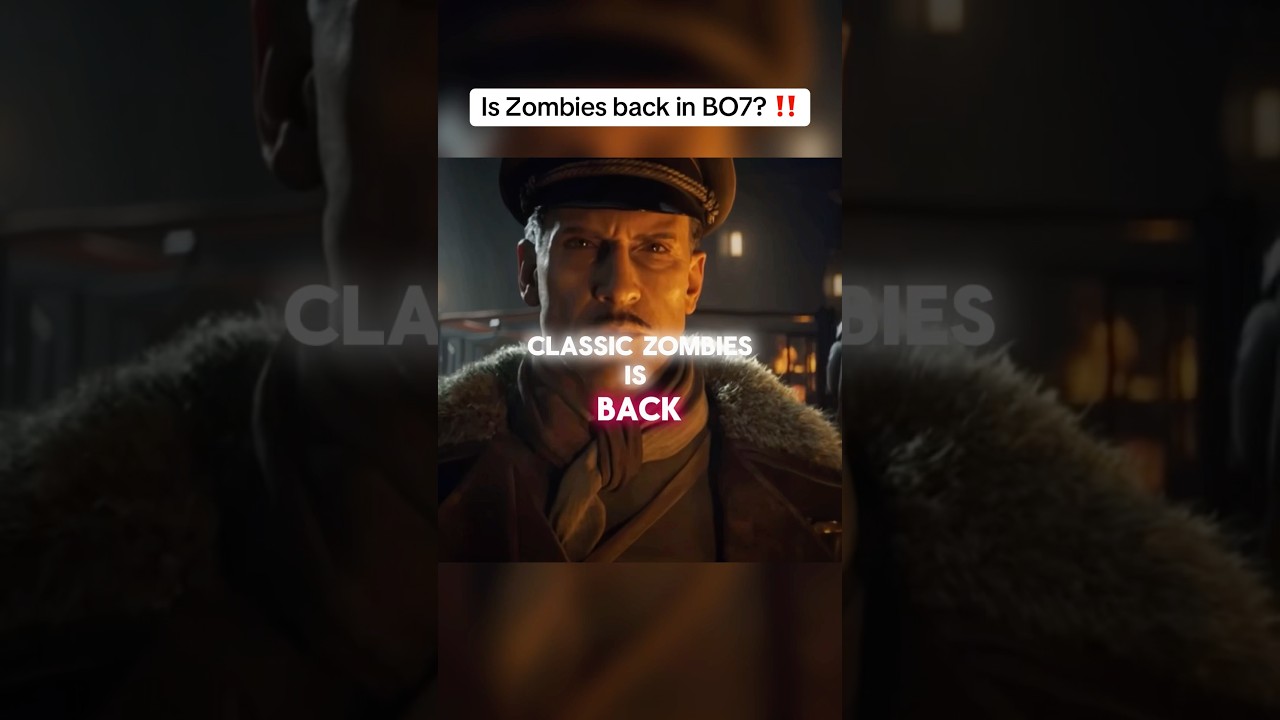 Is COD Zombies back? #shorts #blackops7 #blackopszombies