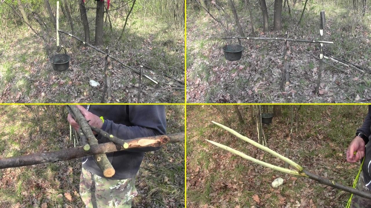 Focolari trapper, forchettone, pinza di legno - Diario del Campo Base
