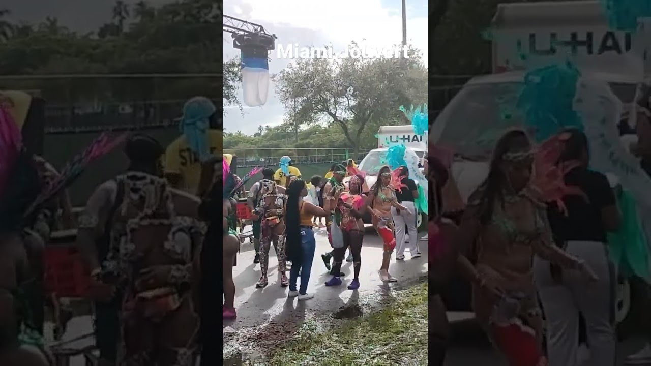 Miami Jouvert Carnival 2022. #miamicarnival #youtubeshorts