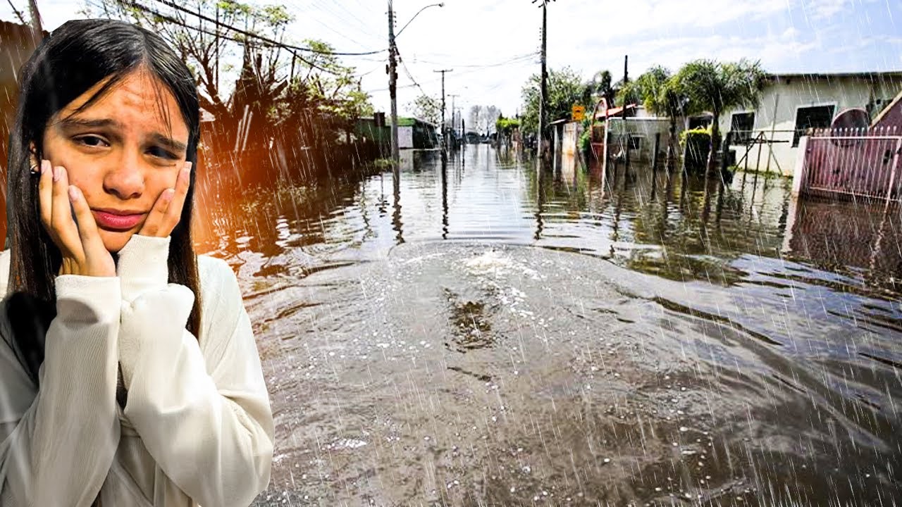 A SARA PERDEU TUDO NA ENCHENTE EM BALNEÁRIO CAMBORIÚ