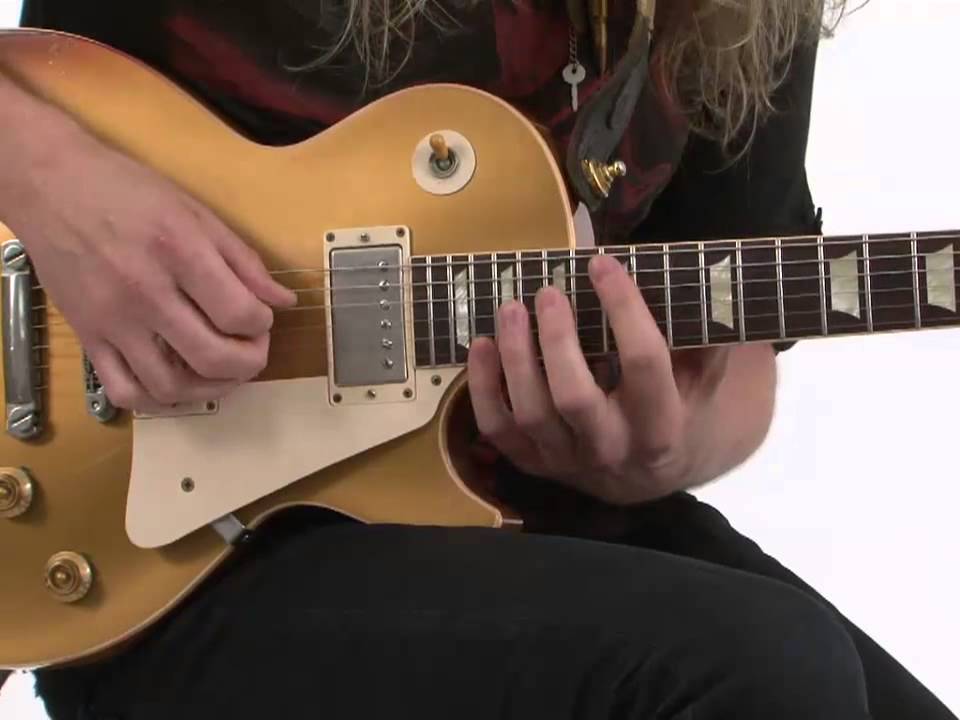 Joel Hoekstra - 2 octave hybrid picking exercise