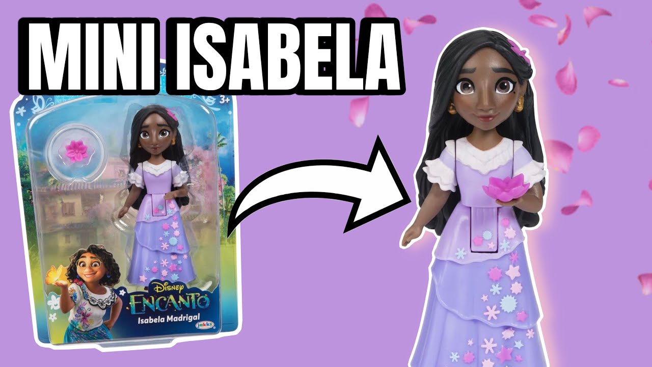 Isabela Madrigal Mini Encanto Doll 🌺 Disney Toy Review & Unboxing!