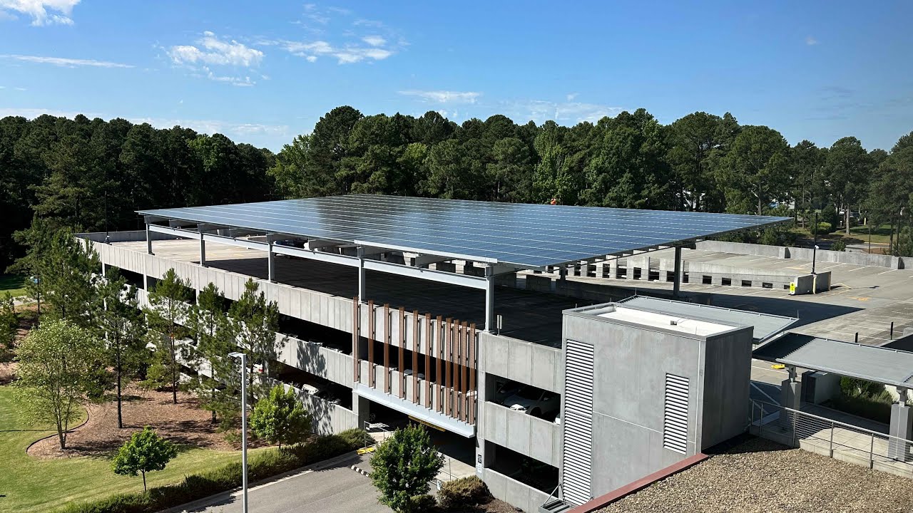 RTI Parking Garage Solar Canopy Project