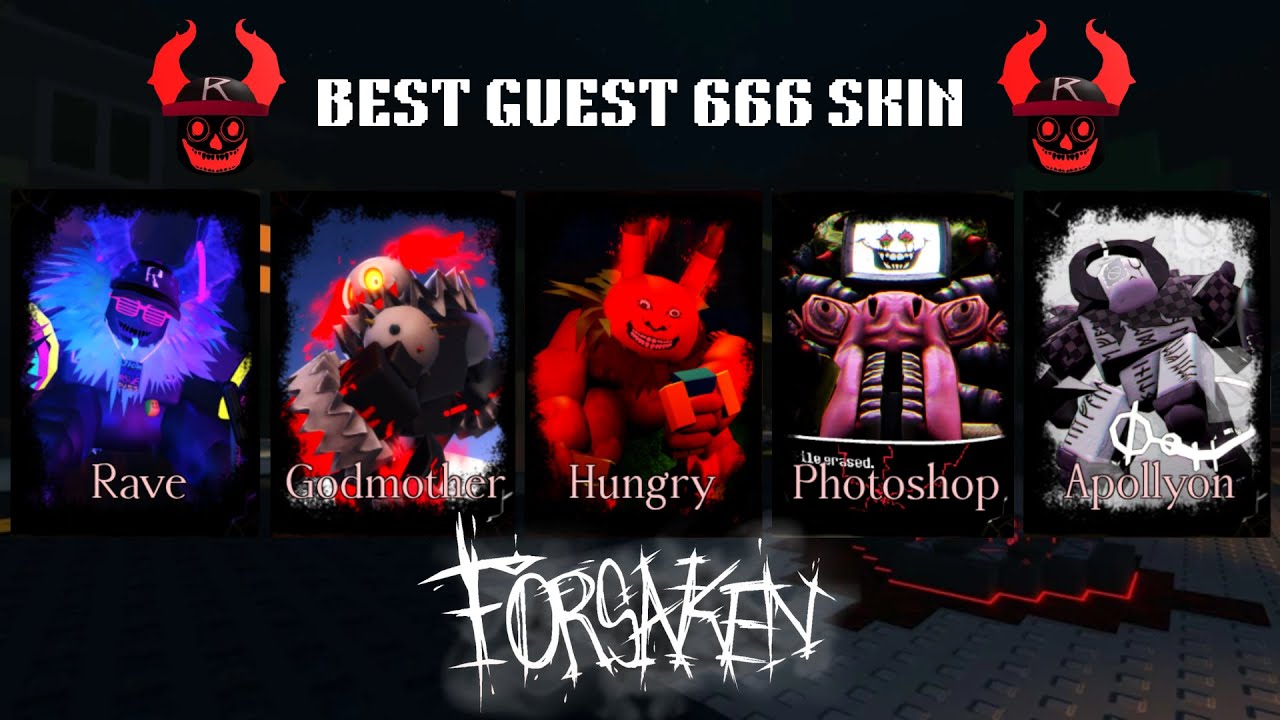 Server Wiping With The BEST GUEST 666 SKINS (Forsaken)