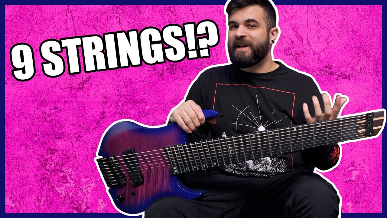 This 9 String Is BRUTAL AF! (Legator Guitars G9F Demo)