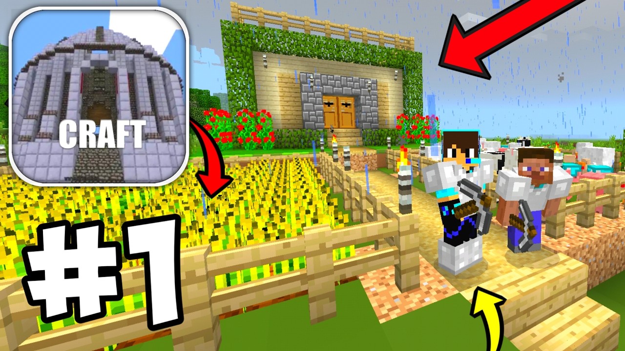 Minicraft New Multiplayer Survival Walkthrough Part 1 | House Survival Gameplay In Minicraft 2025