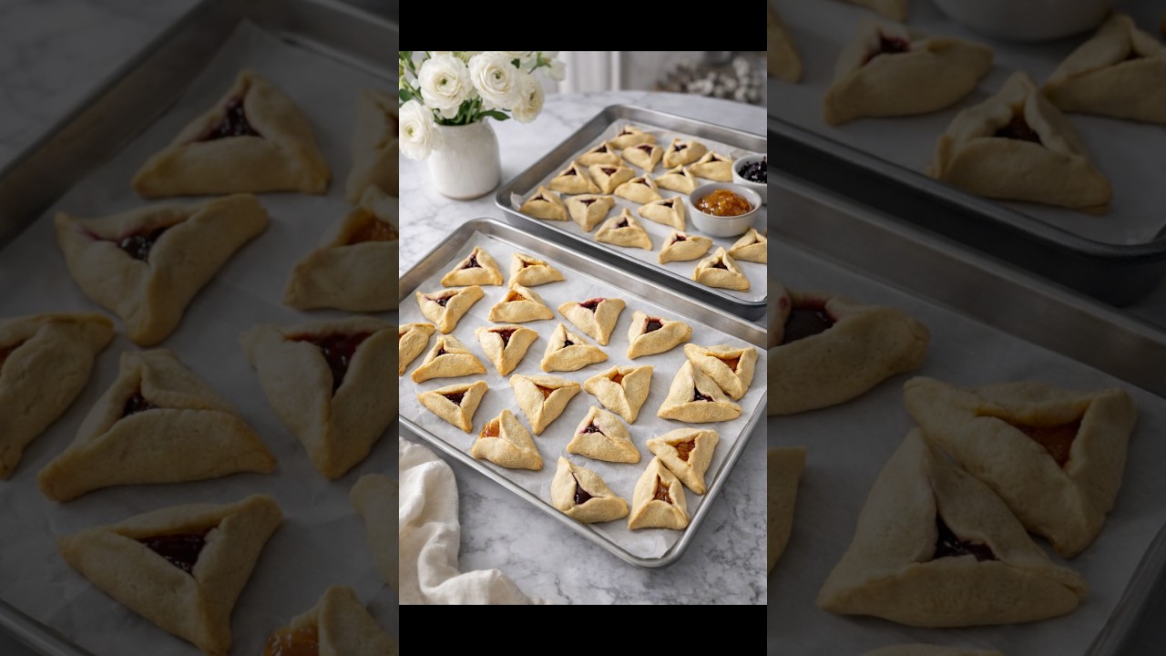 Perfect Hamantashen Hack (No Rolling, No Rerolling!) | Easy Oil-Based Purim Recipe