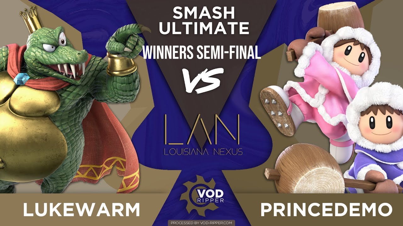Lukewarm (King K. Rool) vs PrinceDemo (Ice Climbers) - Winners Semi-Final - LA Nexus VI