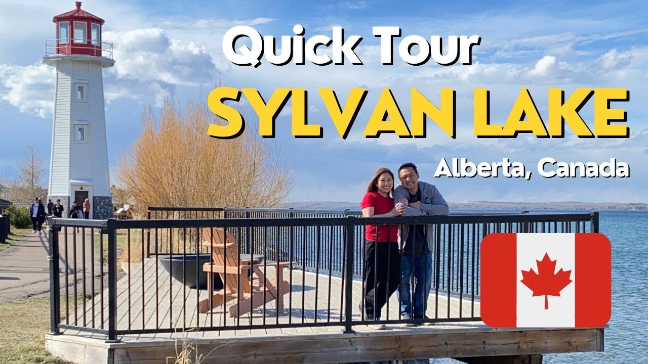 Sylvan Lake Spring Time Quick Tour | Central Alberta's Gem