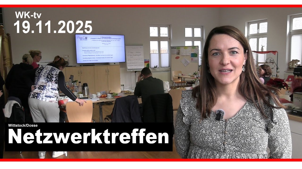 5. NETZWERKTREFFEN  "Engagiert in Pflege und Teilhabe Wittstock/Dosse und Heiligengrabe“