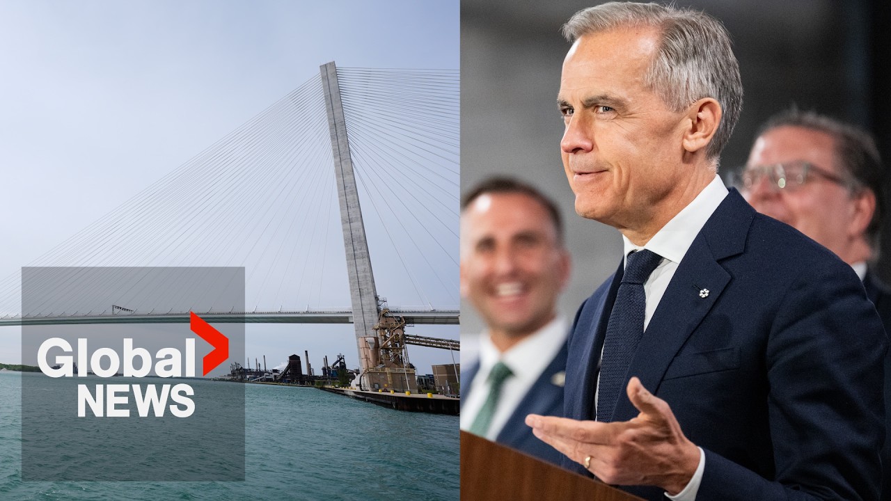 &ldquo;I would distinguish the two&rdquo;: Carney says Gordie Howe Bridge delay not connected to trade talks