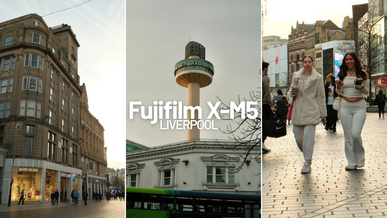 Fujifilm X-M5 POV street photography in Liverpool