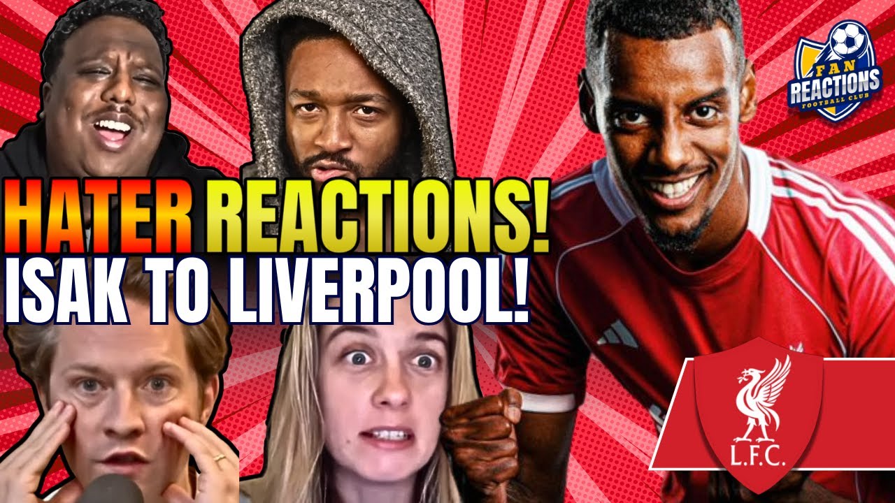 LIVERPOOL’S RIVALS & HATERS REACTION TO LIVERPOOL SIGNING ISAK! | PREMIER LEAGUE FAN REACTIONS