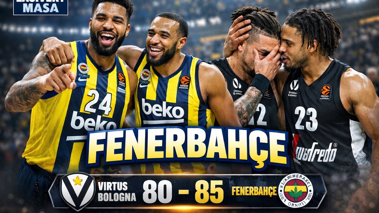 Fenerbahçe Beko, Virtus Bologna Deplasmanında 21 Ocak