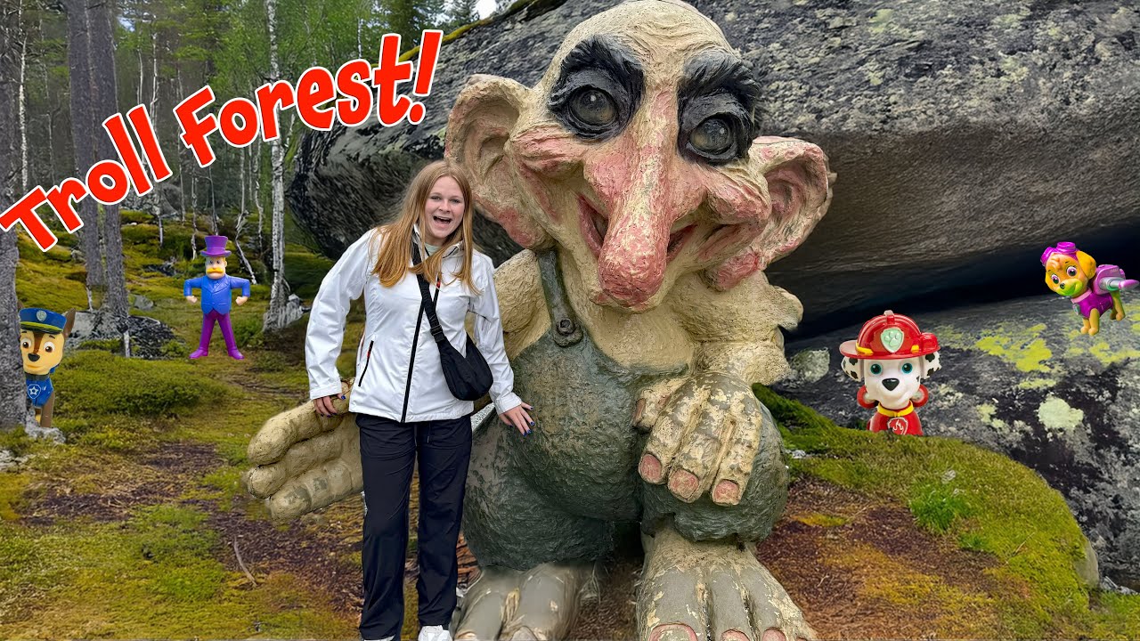 Assistant Explores Troll Forest in Norway for Paw Patrol