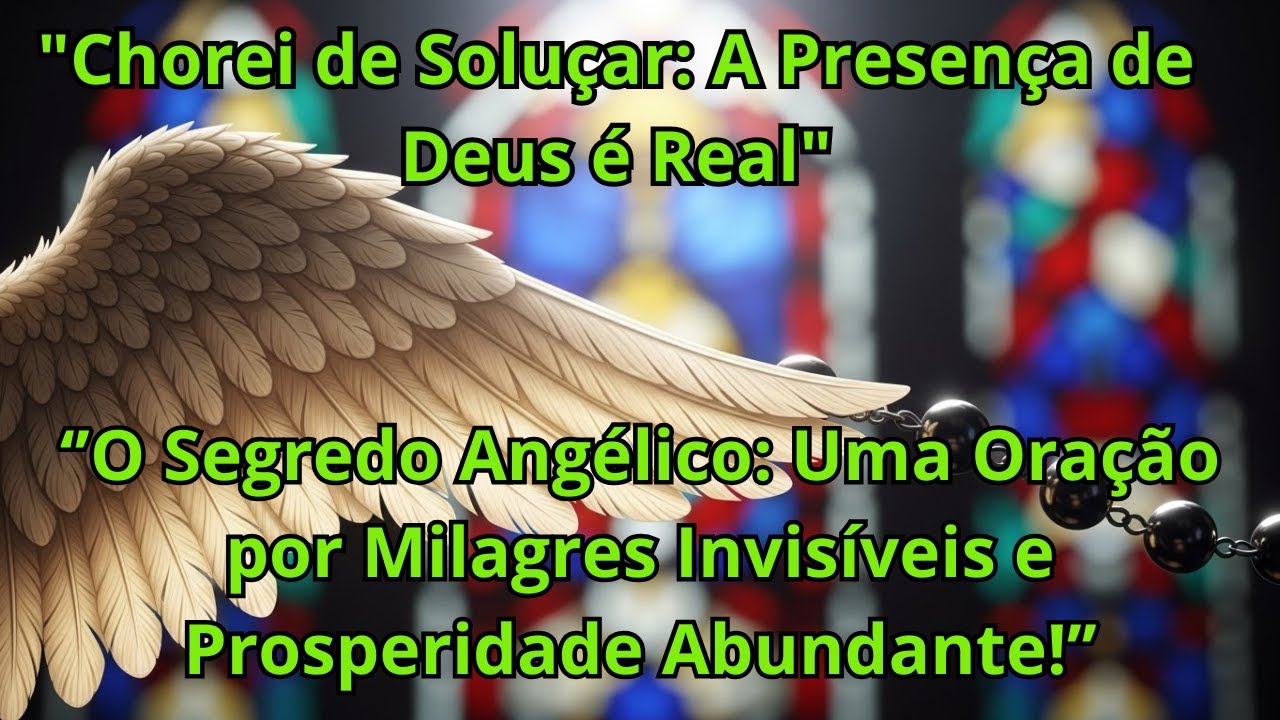 ''O Segredo Angélico✨ Uma Oração por Milagres Invisíveis e Prosperidade Abundante!''