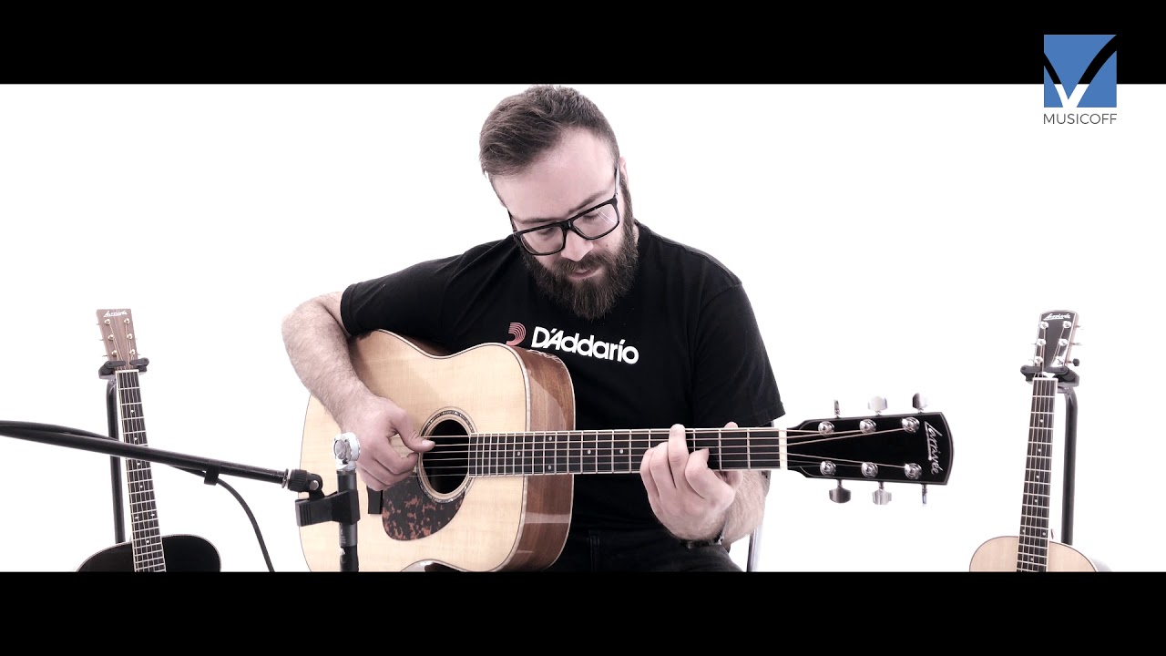 Larrivée D05 Acoustic Dreadnought Guitar Video Test