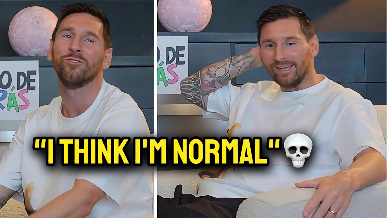 Wake Up, a New Messi Interview Just Dropped