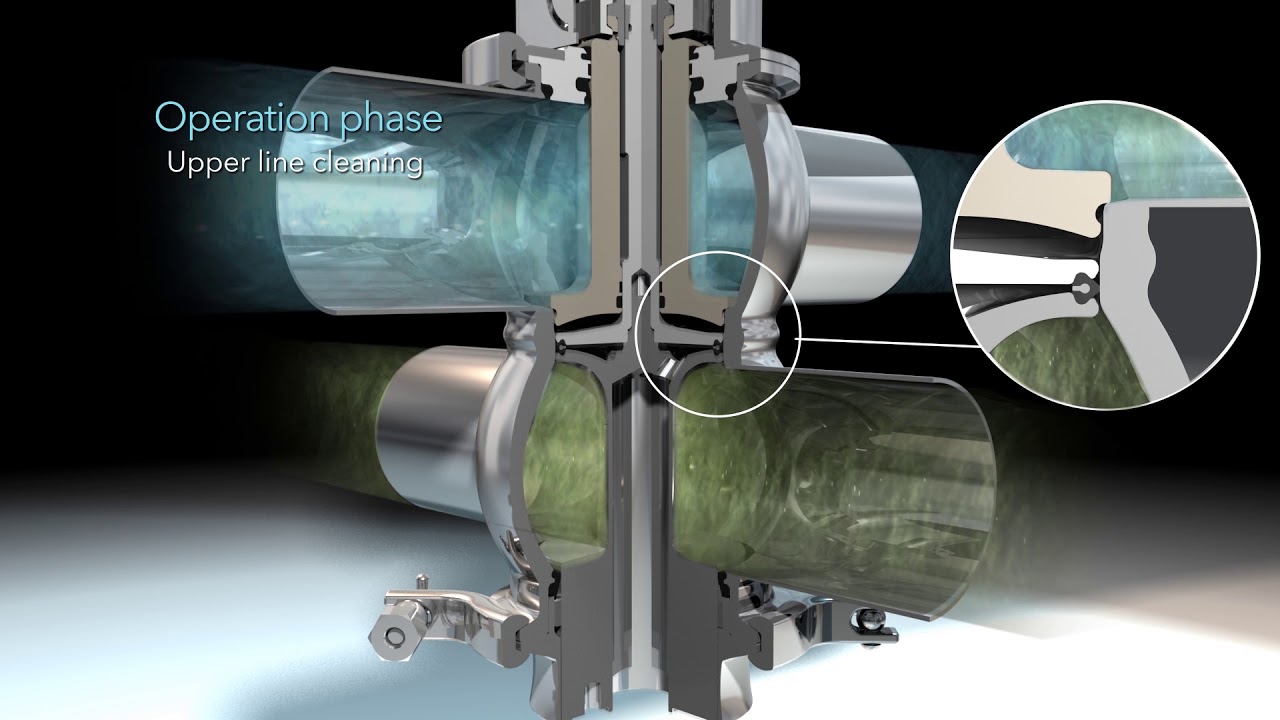 3D video VEOX mixproof Definox valve with two independent plugs