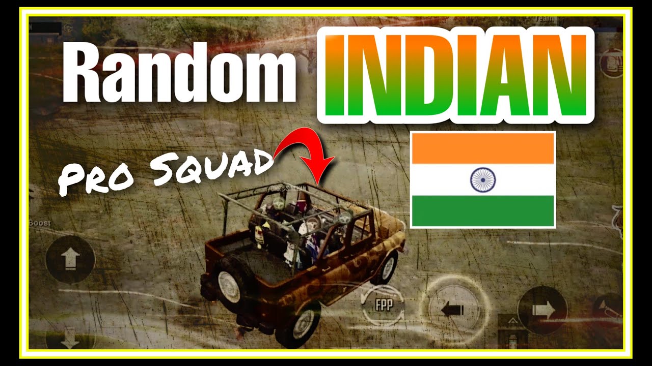 With INDIAN Randomㅣft.INDIAN GIrlㅣPUBGMOBILE