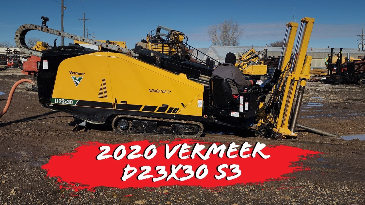 2020 Vermeer D23x30 S3 demo | SOURCE: HDD