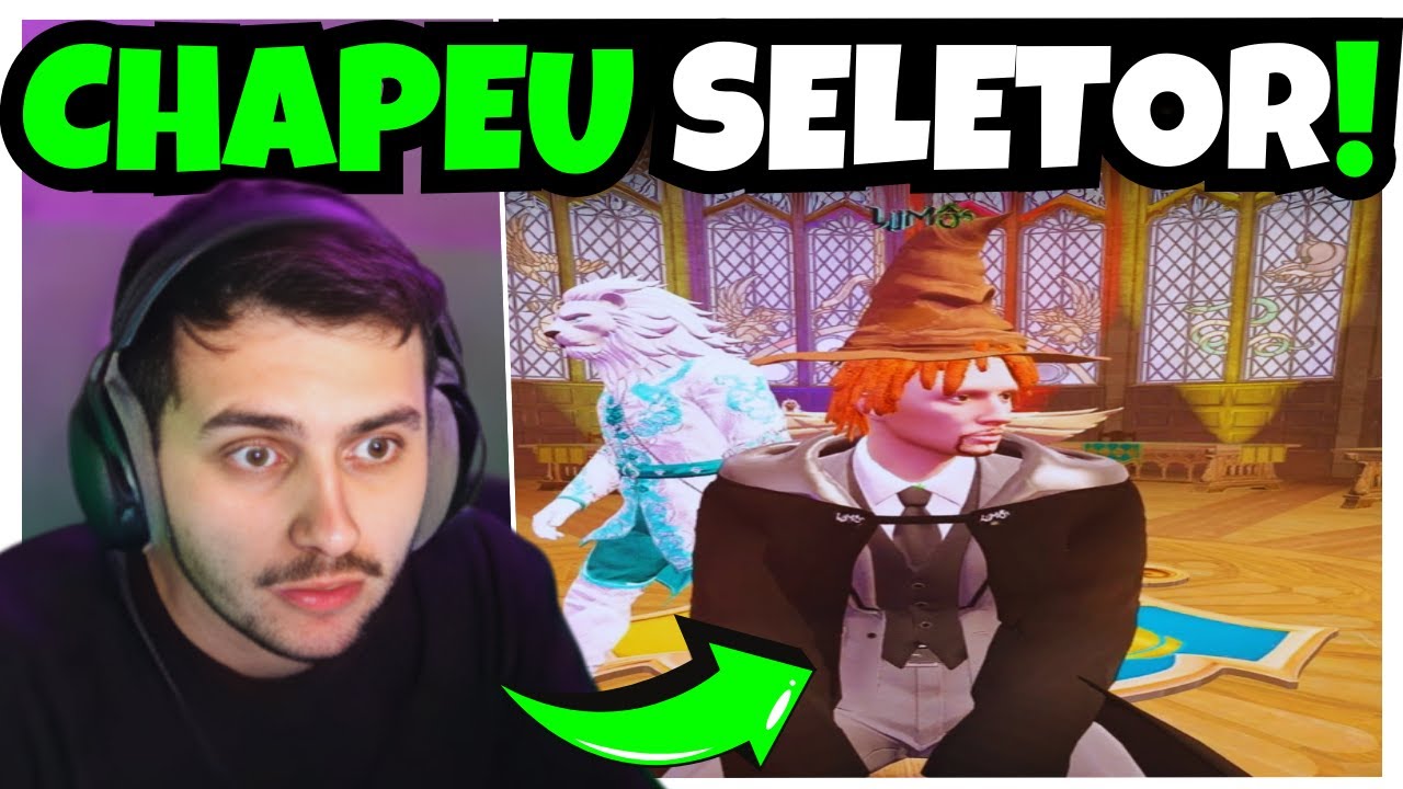 O CHAPEU SELETOR ME COLOCOU NESSA CASA!! | EP 601