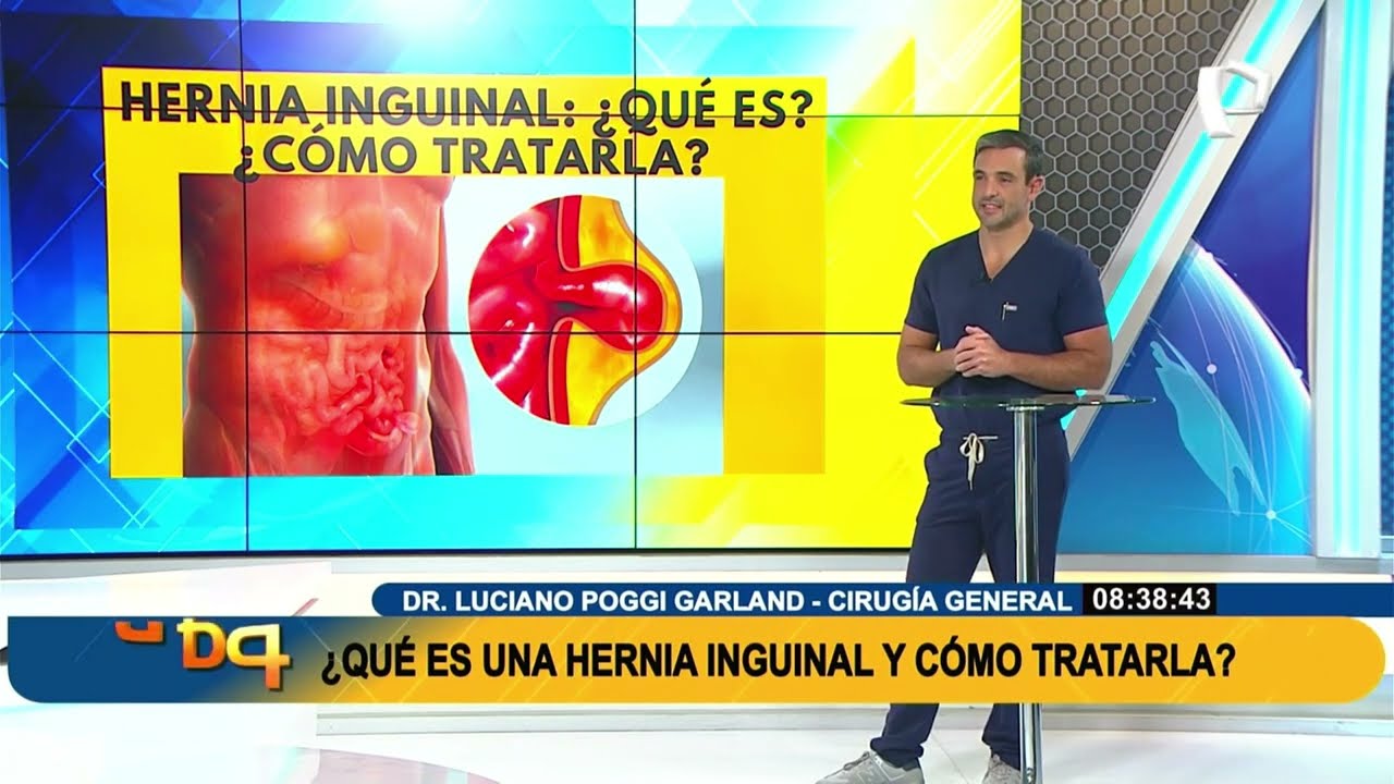 ¿Qué es una hernia inguinal y cómo tratarla?