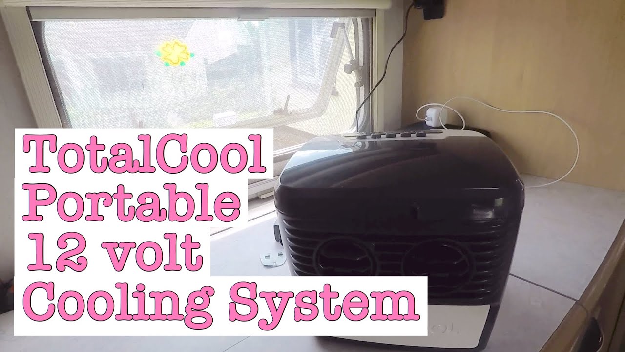 TotalCool Portable 12 volt Cooling System.