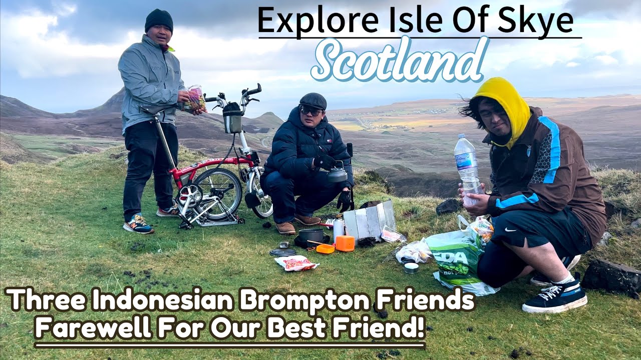 We took our Brompton bikes to explore the Isle of Skye in Scotland.