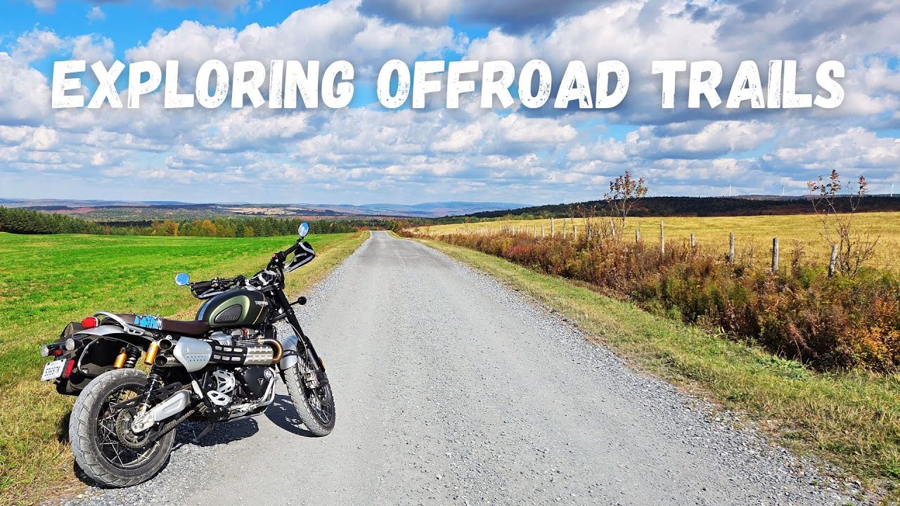 Exploring Offroad Trails | Triumph Scrambler 1200 XC | No Music, Just Ride