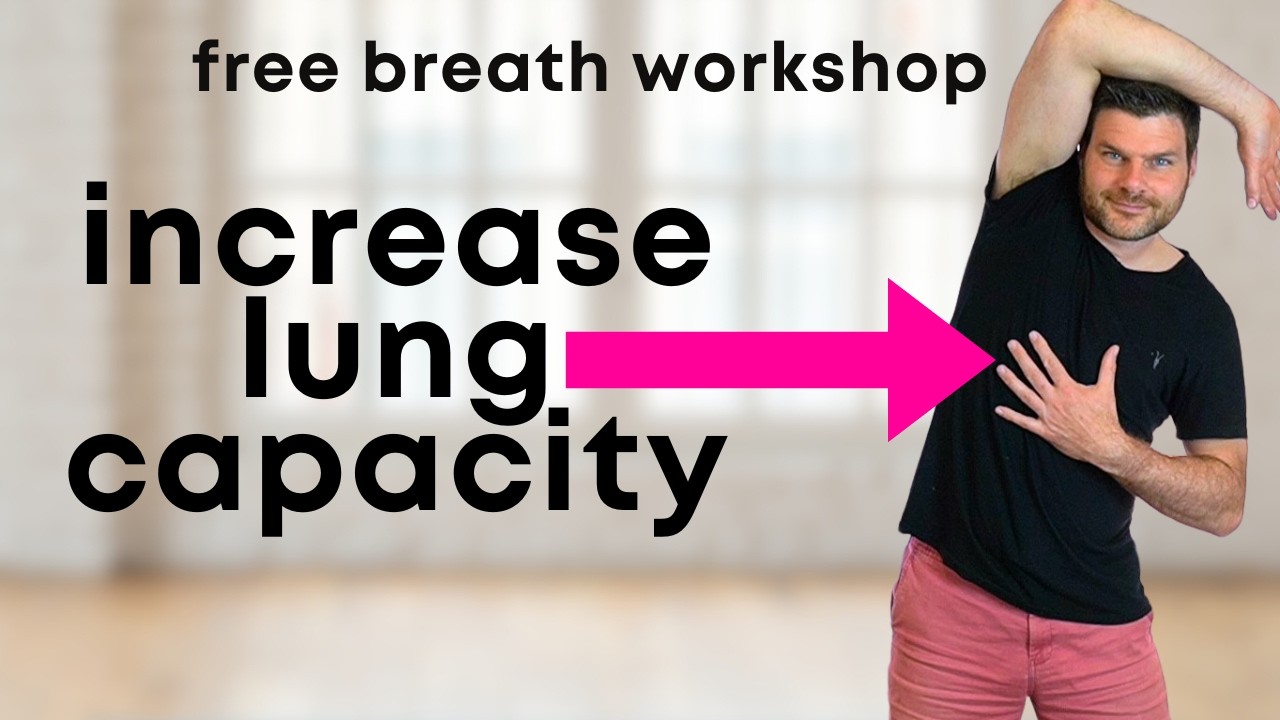 How To Increase Lung Capacity for Longevity (HRV Increase, Fascia Release)