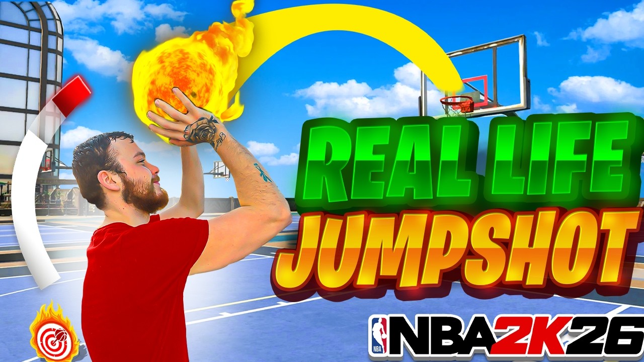 I Used My REAL Life Jumpshot in NBA 2K26…